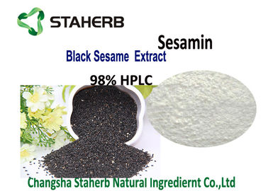 China Natuurlijke Zwarte Sesamuittreksel/Sesamin-Uittreksel Oplosbare Extractie 50 - 98%-HPLC leverancier