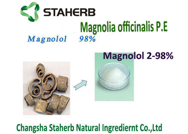 China 2-98% Lichtbruine Poeder Magnolol Actieve Ingrediant van de zuiverheids het Overkritische Vloeibare Extractie leverancier