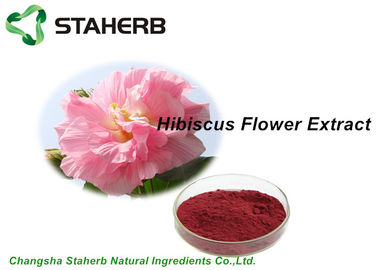 China Anthocyanins 5% het Natuurlijke Poeder van het de Bloemuittreksel van de Cosmetische ingrediënten Droge Hibiscus leverancier