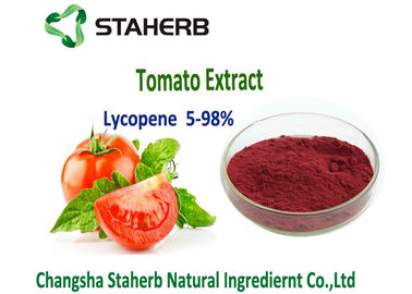 China Donkerrode Uittreksel 5%-98% Lycopene van de Poeder Natuurlijke Tomaat In water oplosbare Anti - Verouderend leverancier