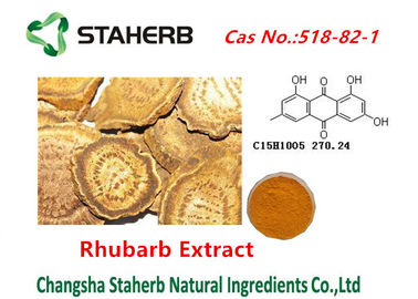 China Het zuivere Natuurlijke van de het Uittrekselemodine van de Rabarberwortel Poeder cas no.518-82-1 leverancier