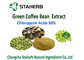 Organisch Groen van het het Uittrekselpoeder 50% van de Koffieboon Chlorogenic Zuur de Controlegewicht leverancier