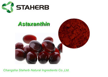 China De gezonde Natuurlijke Installatie haalt Astaxanthin Poeder 5%-15% HPLC Farmaceutische Rang leverancier