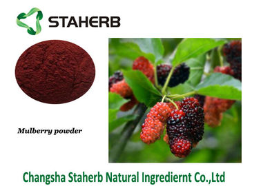 China Anthocyanin het Anti-oxyderende Dieetsupplement Ontwaterde Poeder van het Moerbeiboomfruit leverancier