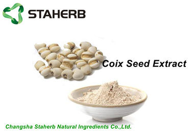 Van de Natuurlijke van het de Scheurenpoeder de Cosmetische ingrediëntenbaan van de huidzorg het Zaaduittreksel van Coix leverancier