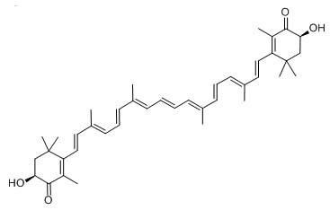 Gezondheidszorgastaxanthin Poeder Anti-oxyderend dieetsupplement cas no.472-61-7 leverancier